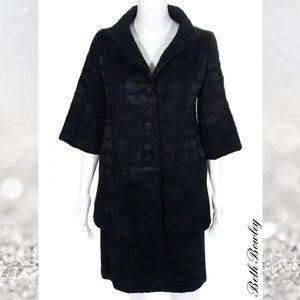 BETH BOWLEY Blk SS Skirt Suit